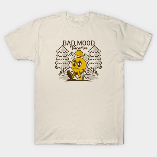 Bad Mood T-Shirt by adipra std